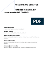 Convencao Dos Direitos Das Pessoas Com Deficiência em Cordel