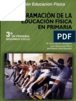 Programacion de La E.F. en Primaria 3er Grado