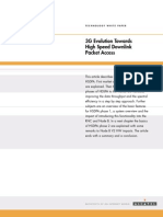 3G Evolution Towards High Speed Downlink Packet Access: Technology White Paper