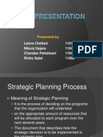 Strategic Planning Process and Dairy Pak Case Study