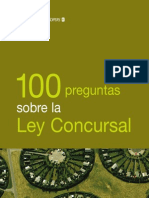 100 Preguntas Sobre La Ley Concursal