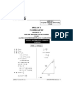 Brilliant'S Progressive Test: Our One/Two-Year Postal Courses All India Engineering Entrance Examination, 2012