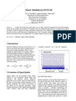 Suband Coding in Matlab