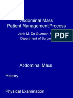 Hpe CPG Abdominal Mass