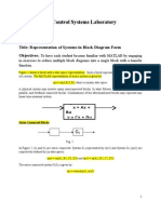 ELE 4201 Control Systems Laboratory - 2