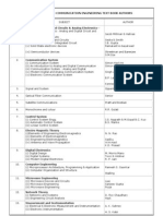 Electronics and Communication Engineering Text Book Authors