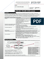 Ds Pca100293-1 Com Module rs-422 rs-485