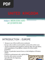 United Kingdom: Mergers and Acquisitions