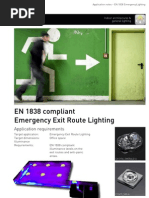 Appnote En1838 Emergency Exit Route Lighting