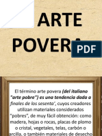 El Arte Povera