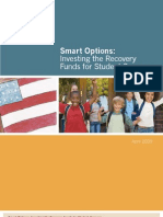 Smart Options:: Investing The Recovery Funds For Student Success