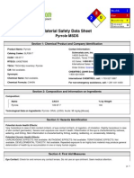 Pyrolle Msds