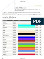 HTML Color Names