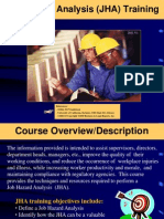 Job Hazard Analysis Training 2011 