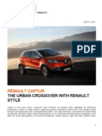 Renault Captur Press Kit