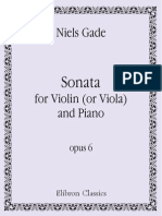 GADE - Sonata Op.6