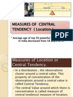 Central Tendency (Stats)