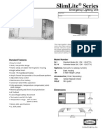 Slimlite sl1 Spec Sheet-93007073-102207