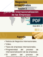 Sesion N 03 El Patron de Internacionalizacion de Las Empresas Delia