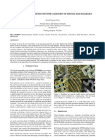 Automatic Change Detection For Validation of Digital Map Databases