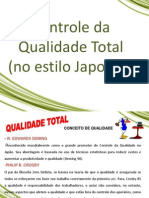 Controle Da Qualidade Total - Método Japonês