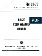 FM 31-70 Basic Cold Weather Survival Manual