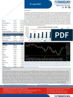 Weekly Market Outlook 29.04.13