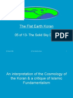 Flat Earth Koran 05 of 13 - The Solid Sky Dome