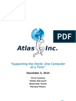 Atlas Incorporated - Marketing Management Report