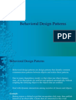 Behavioral Design Patterns