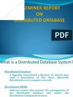 Distributed Database