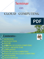 Basic PPT On Cloud Computing