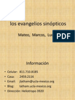 Los Evangelios Sinopticos PPT 2007