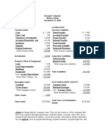 Balance Sheet