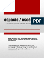 Espacio - Escenico