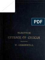 The Electrum Coinage of Cyzicus - Greenwell, William, 1820-1918