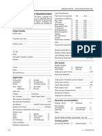 Generator Project & Installation Questionnaire