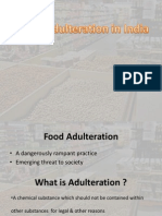 Food Adulteration in India