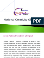 National Creativity Olympiad 2013