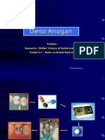 Dental Amalgam: Pustaka: Anusavice: Phillps' Science of Dental Materials Combe E.C.: Notes On Dental Materials