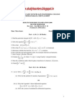 Engineering Mathematics II Model Question Paper Studyhaunters