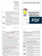 35 Pautas para Prevenir La Agresividad Infantil