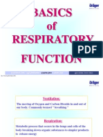 Basics of Respiratory Function: Mee Wah NG RSO Dubai 2002