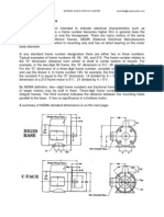 Motor Frame Size