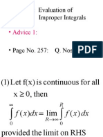 17 Evaluation of Improper Integrals