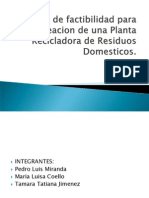 Proyecto de Factibilidad para La Creacion de Una