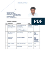 I.A.Palani: Educations Credentials