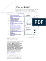 What Is A Decibel