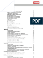 Tabla de Contenidos DORMER