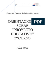 Manual Orientador Sobre Los Proyectos Educativos